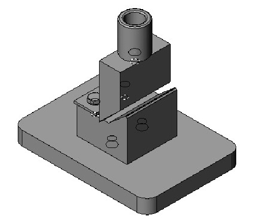 نقشه _ قالب خم ورق در نرم افزار سالید ورکز (solid works)