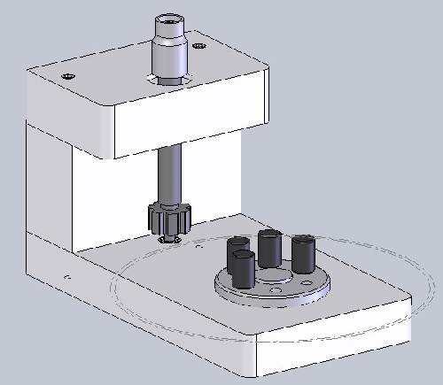 نقشه _ قید کنترل دنده برای فلایویل در نرم افزار سالید ورکز (solid works) 