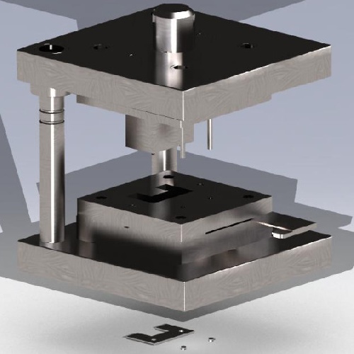 نقشه _ قالب برش در نرم افزار سالید ورکز (solid works) 