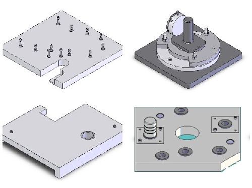 نقشه _ مجموعه قید های کنترل برای قاب زنجیر در نرم افزار سالید ورکز (solid works)