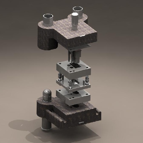 نقشه _ قالب برش در نرم افزار سالید ورکز (solid works) 