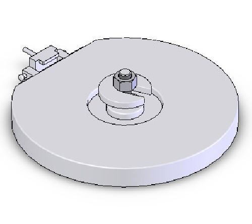 نقشه _ فیکسچر دنده فلایویل در نرم افزار سالید ورکز (solid works)