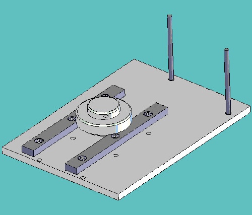 نقشه _ قید کنترل سوراخ برای فلایویل در نرم افزار سالید ورکز (solid works) 