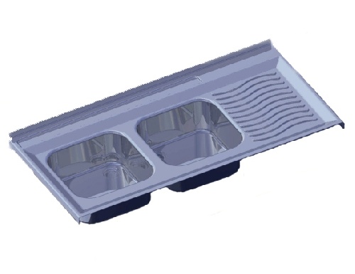 نقشه - سینک ظرفشویی در نرم افزارکتیا (Catia)