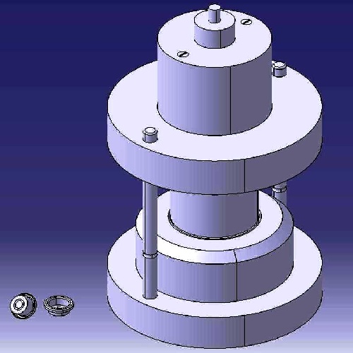 نقشه - قالب مرکب(خم ، برش ، کشش) در نرم افزارکتیا (Catia)